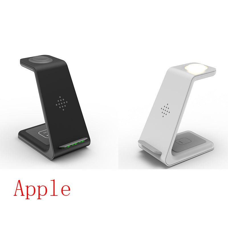 Fast Charging 3 in 1 Station Wireless Charger Stand Wireless Quick Charge Dock For Phone Holder
