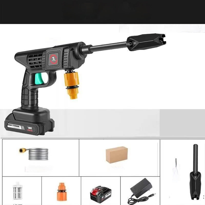High Pressure Water Gun Tool Household Lithium Battery Car Washing Machine Wireless