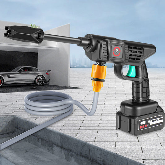 High Pressure Water Gun Tool Household Lithium Battery Car Washing Machine Wireless