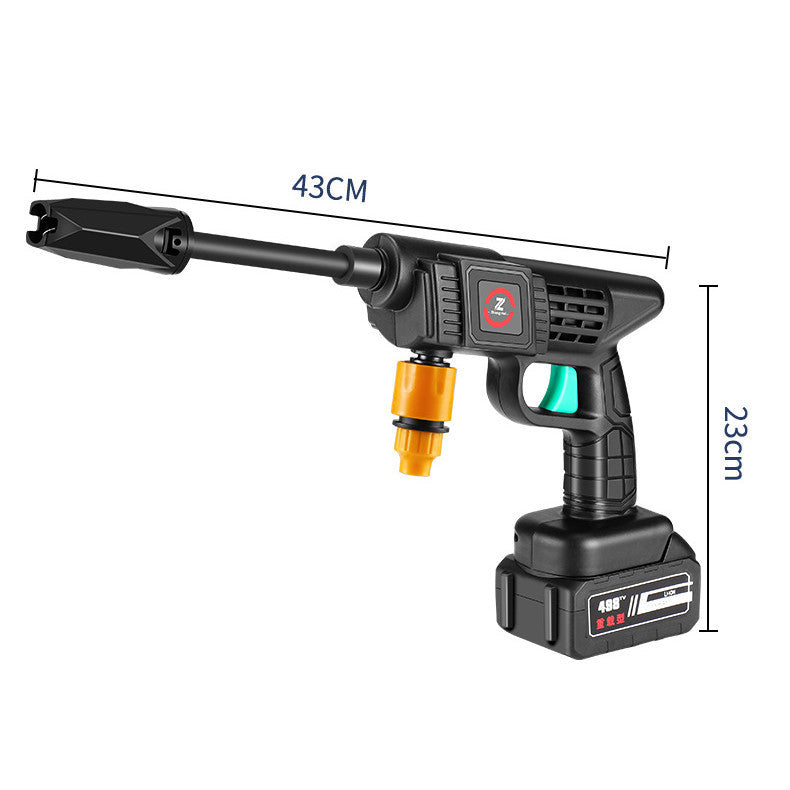 High Pressure Water Gun Tool Household Lithium Battery Car Washing Machine Wireless